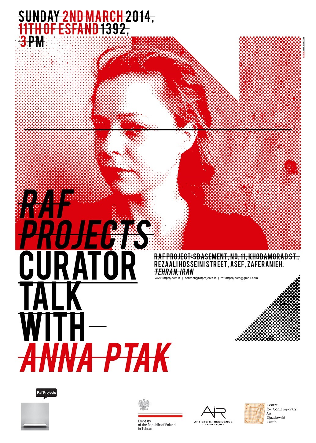 Curator Talk with Anna Ptak Curator Talk with Anna Ptak Poster